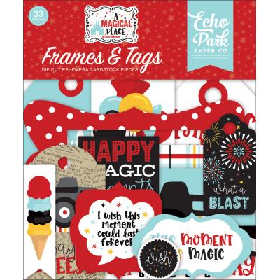 Echo Park A Magical Place Die Cuts - Frames & Tags